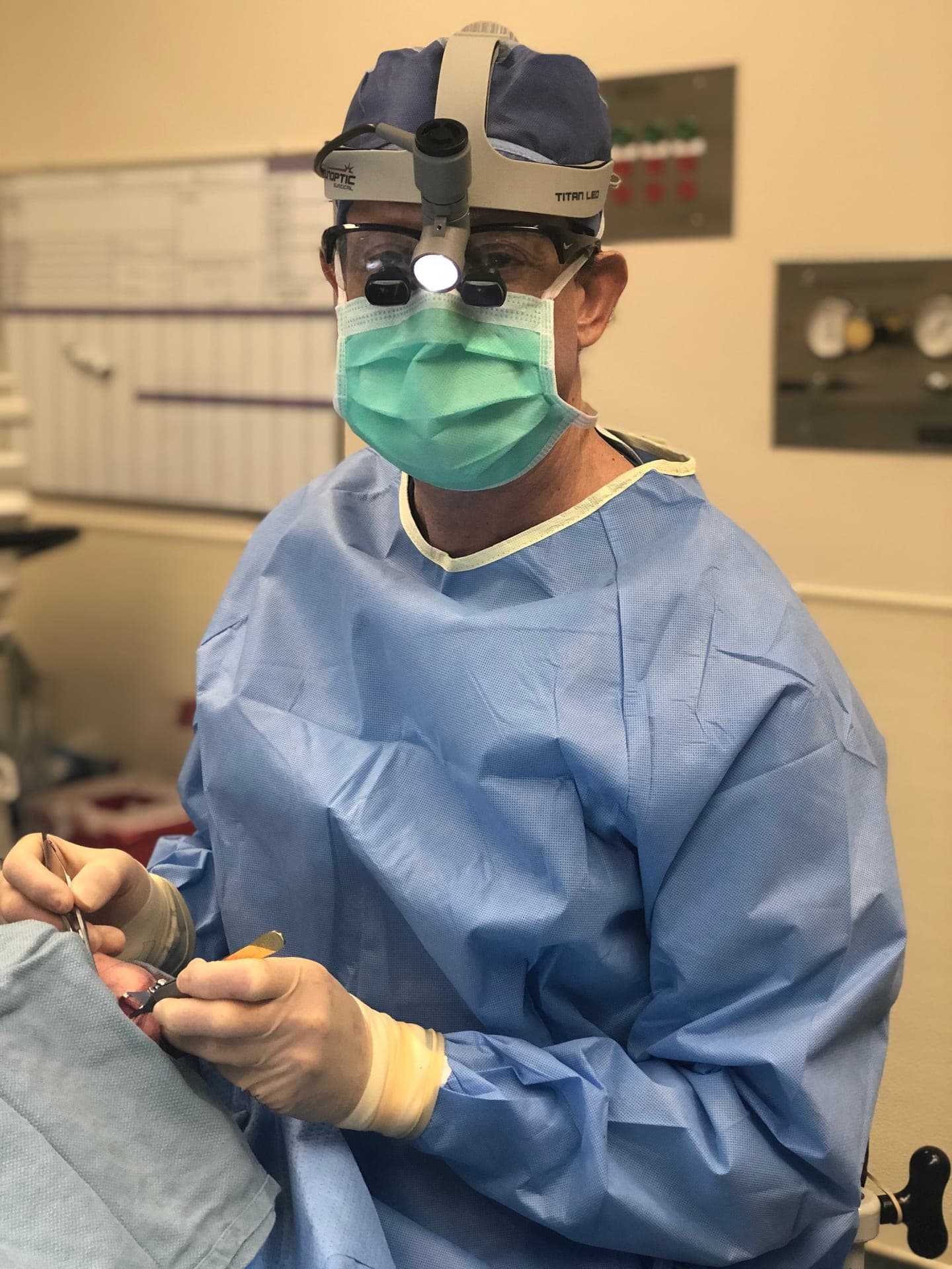 Eyelid surgery — oculoplastic care